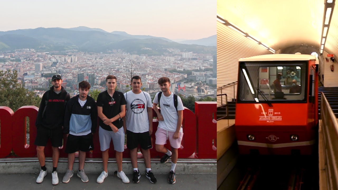 Subimos en FUNICULAR a las MEJORES VISTAS de BILBAO