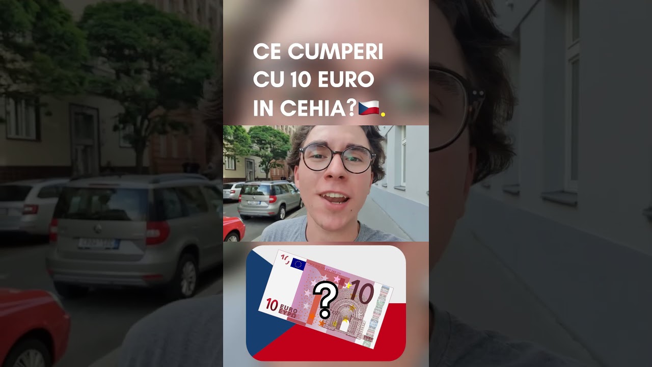 CE CUMPERI cu 10 EURO in CEHIA?🇨🇿 #prague #czechrepublic #travel #budgettravel
