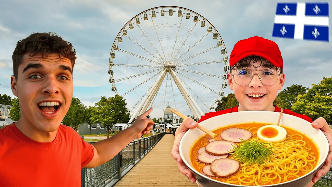 JE FAIS DÉCOUVRIR MONTRÉAL À MON FRÈRE