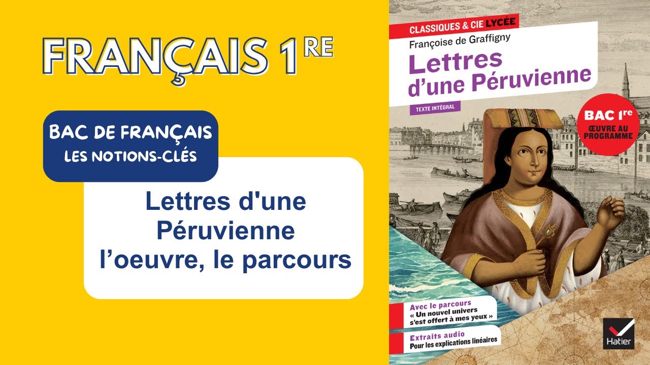 Bac de français 1re - Françoise de Graffigny, Lettres d'une Péruvienne : en carte mentale animée