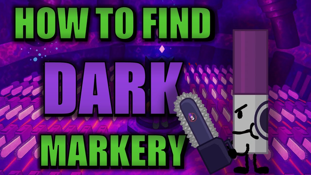 How to get Dark Markery!!