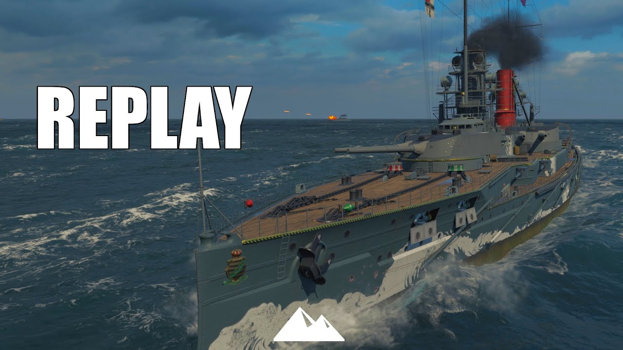 KÖNIG ALBERT, Sekundärartillerie Gefecht auf T3 & die Probleme! - World of Warships | [Replays]