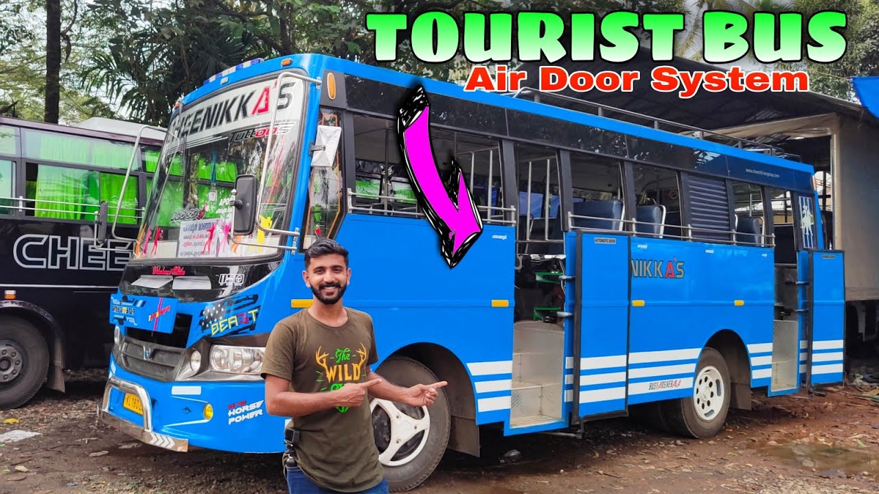 ഇവൻ നിസാരകാരൻ അല്ല 😃|Tourist bus air door system |Ullas vlogs