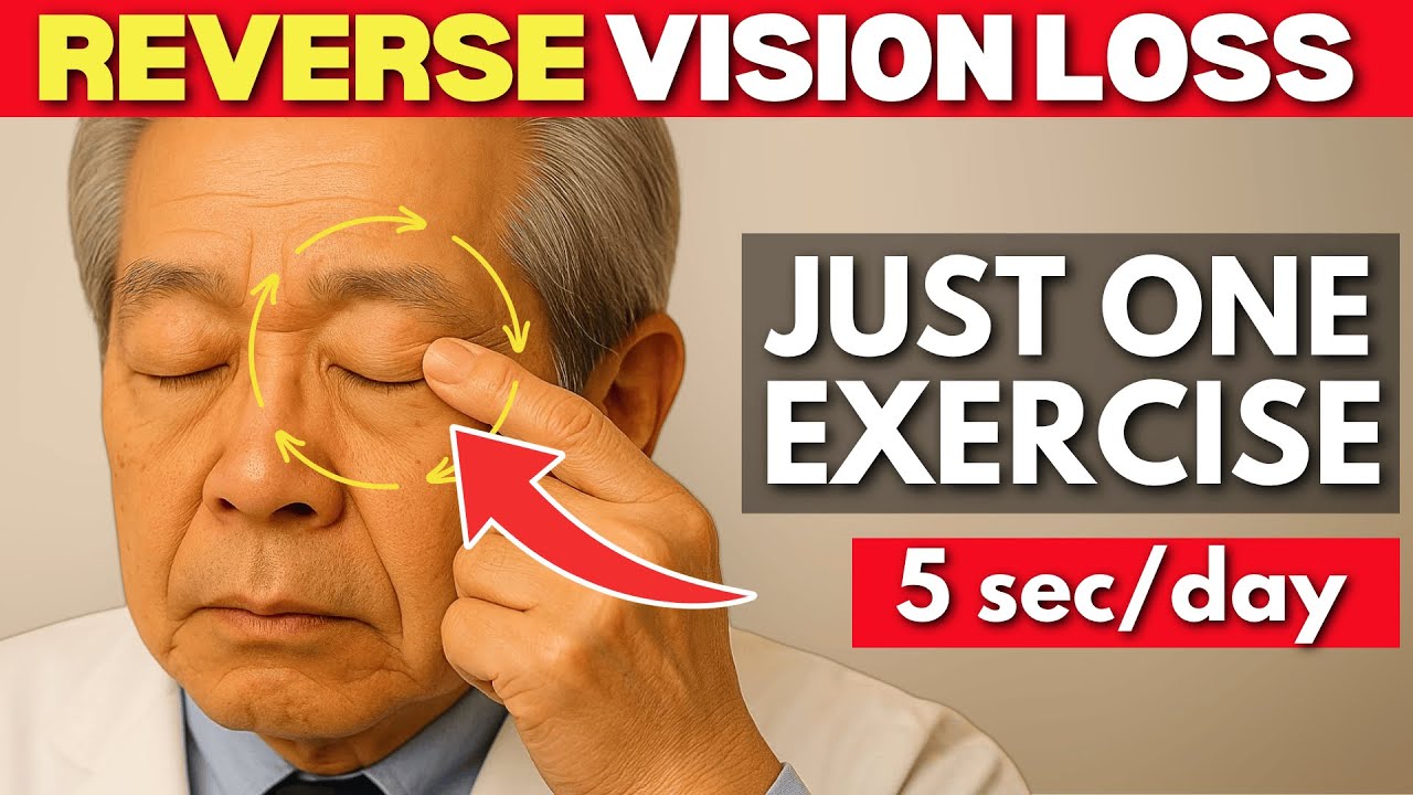 Japan&rsquo;s Oldest Doctor: Try This 5-Second Eye Trick Daily to Improve Vision & Balance After 60