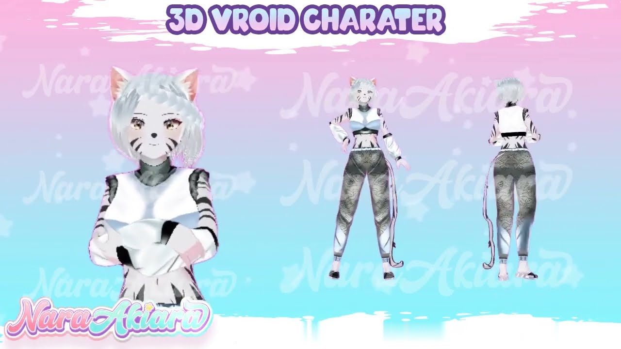 Channel the Essence of Elegant Magic with Furry White Tiger Girl for Live Stream