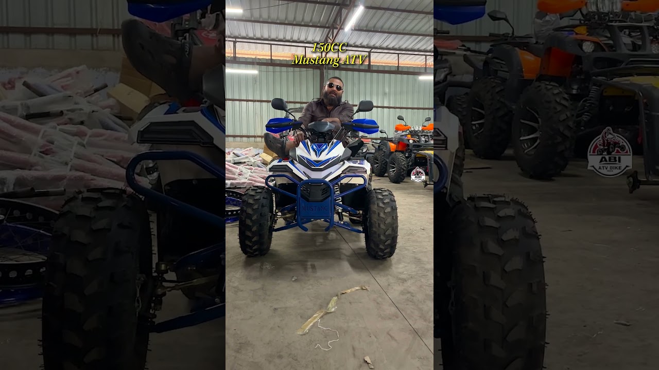 150CC NEW MUSTANG | ATV Bike In  India