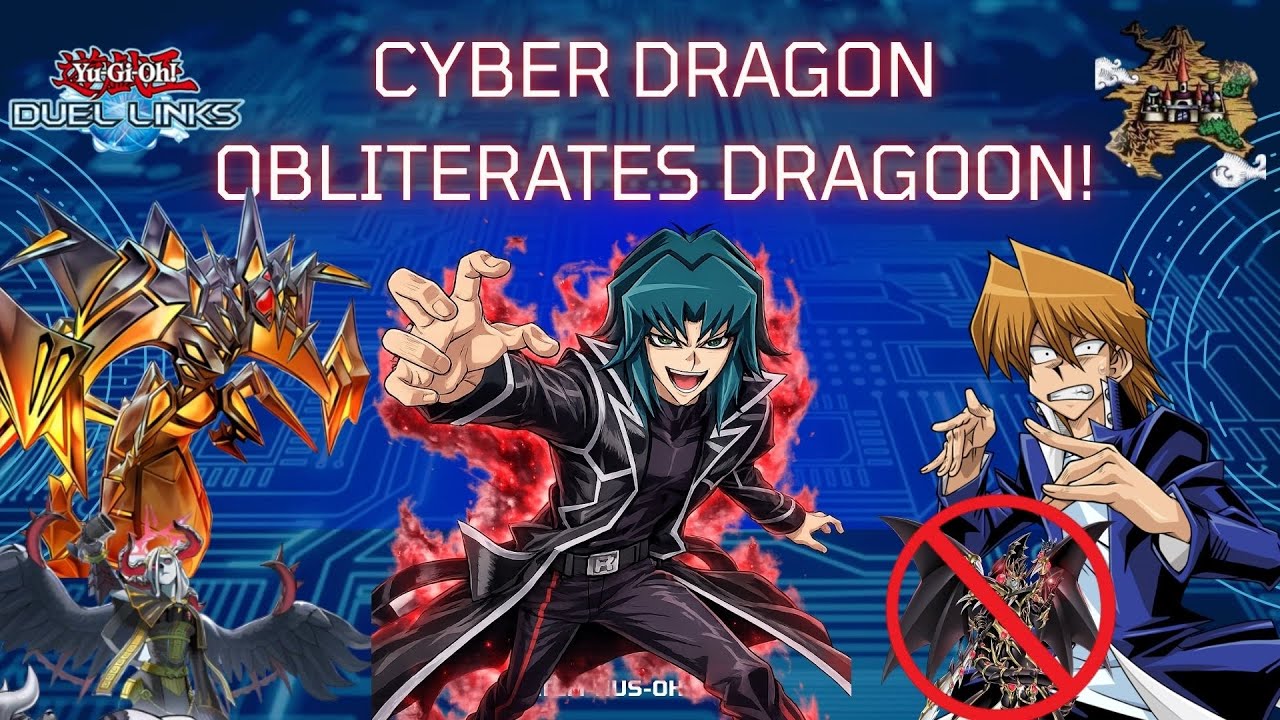 🐉 CYBER DRAGON EATS DRAGOON FOR BREAKFAST! 🃏 Yu-Gi-Oh! Duel Links 🔥 #cyberdragon #yugioh #dragoon