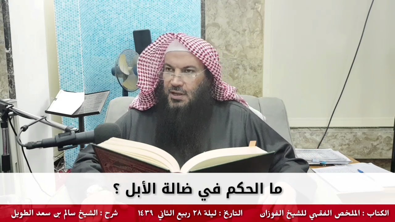 ما الحكم في ضالة الأبل ؟ - للشيخ سالم الطويل