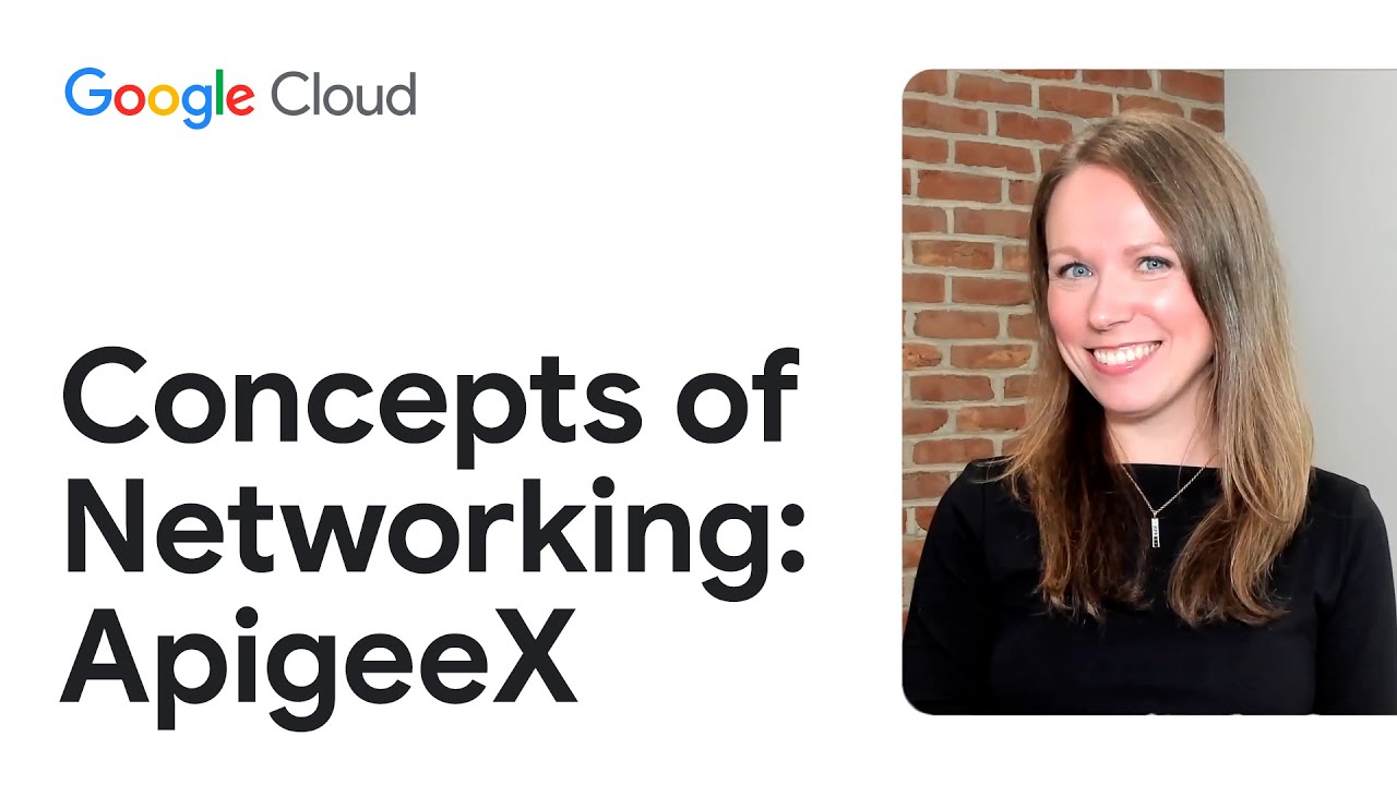 Концепции сетевых технологий: Apigee X
