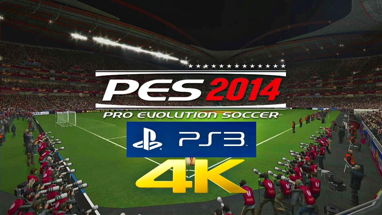 PES 2014 PS3 4k в 2025 году
