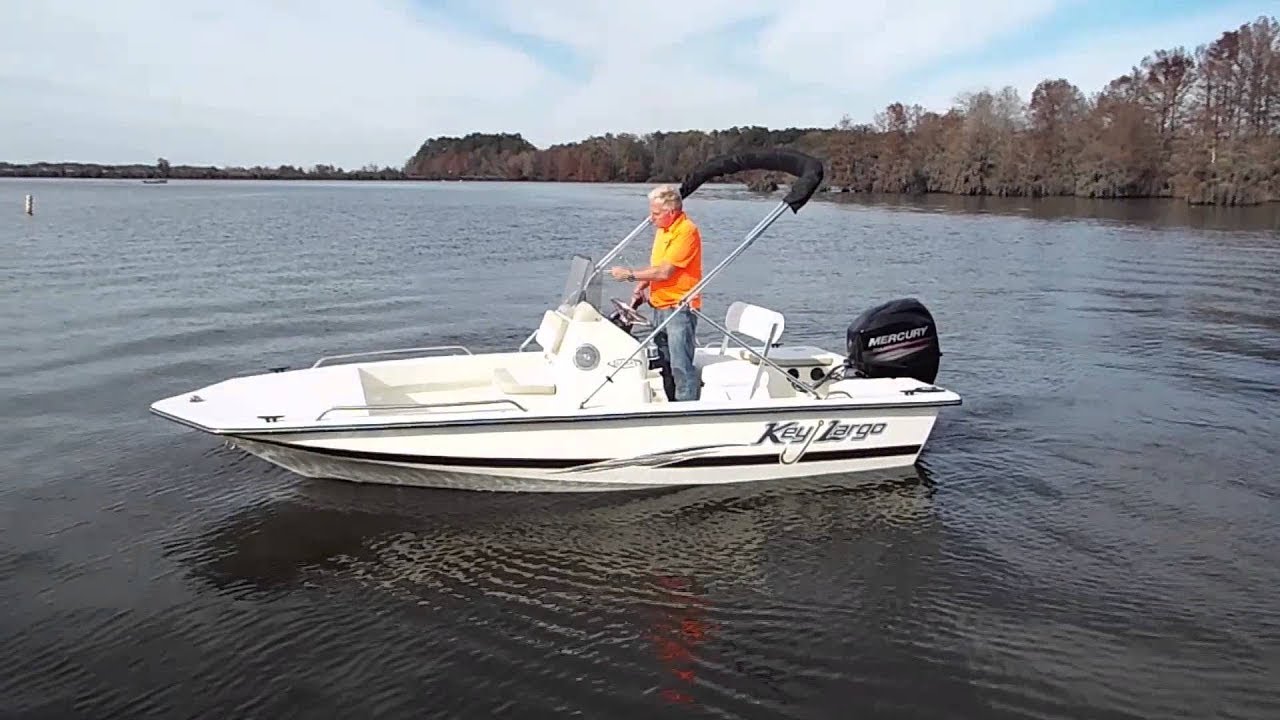 2001 Key Largo 168 Center Console