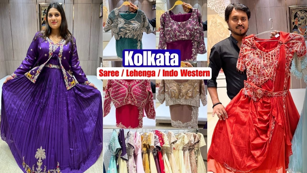 Handwork Saree/ Lehenga & Indowestern With Zardosi Work From Roopsi Saree Pvt. Ltd.in Kolkata