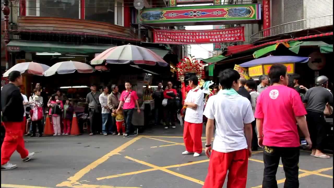 板橋江家港口媽謁祖回駕 露店北管+修境神將(板橋慈惠宮)