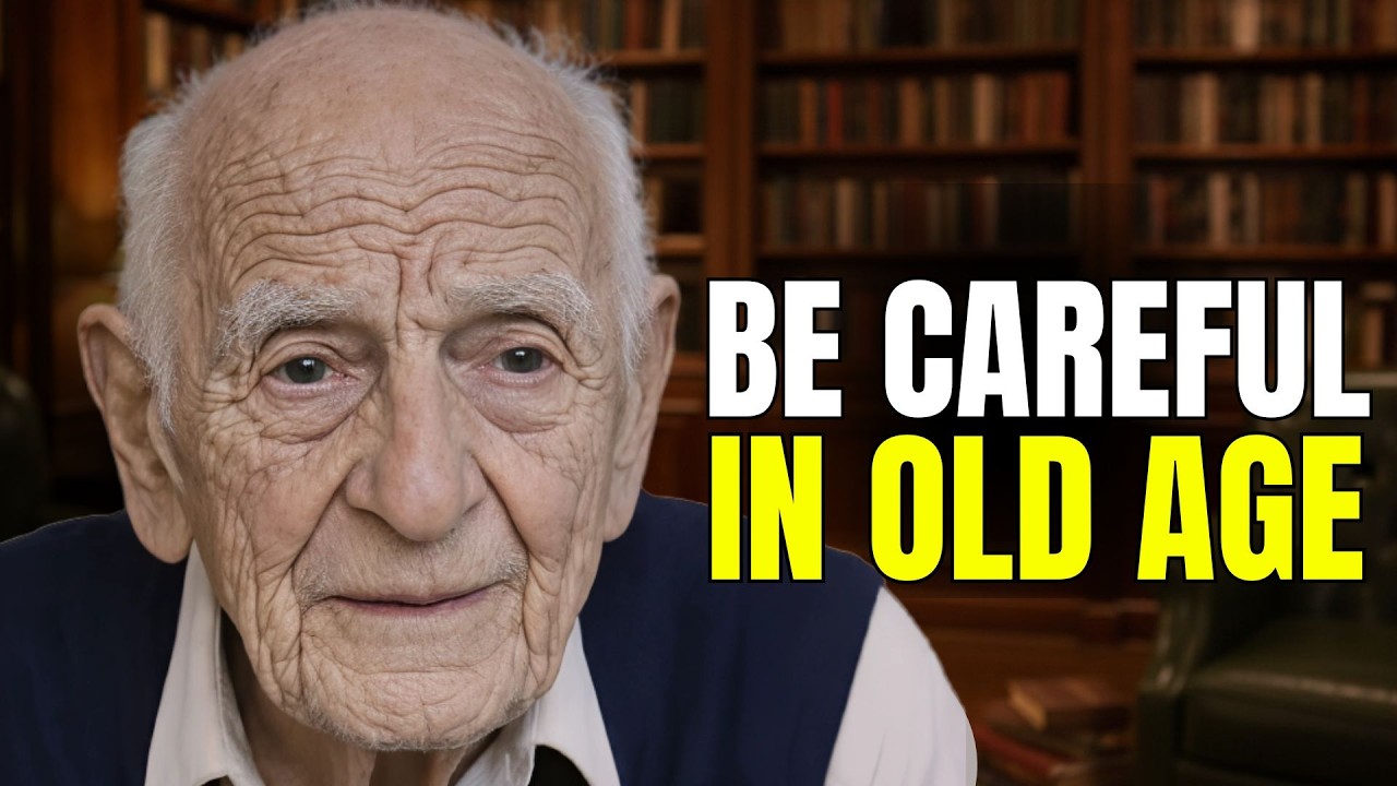 Why You Must Be Careful in Old Age