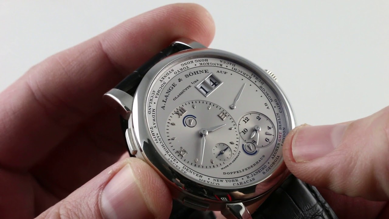 A. Lange & Söhne Lange 1 Timezone 116.025: Hands-On Platinum Review
