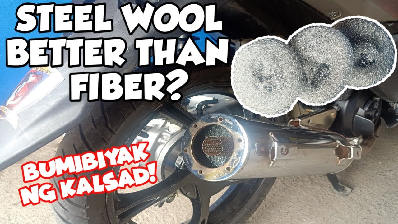 STEEL WOOL INSTALLATION MAS OKAY NGA BA KESA SA FIBER? || APIDO PIPE V3 || MIO SOULTY