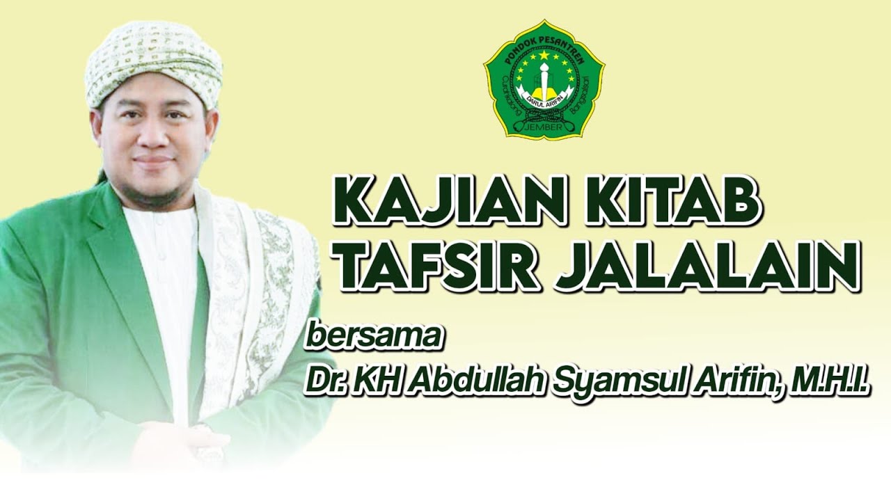 Kajian Tafsir Jalalain Surah Ali Imran 31-32, GUS AAB