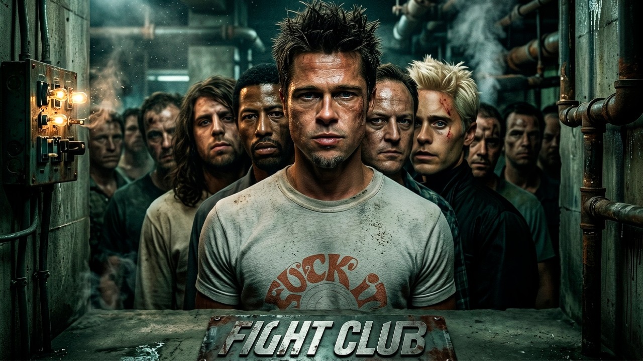 Fight Club (1999) Movie || Brad Pitt, Edward Norton, Meat Loaf || Movie Analyses & Review