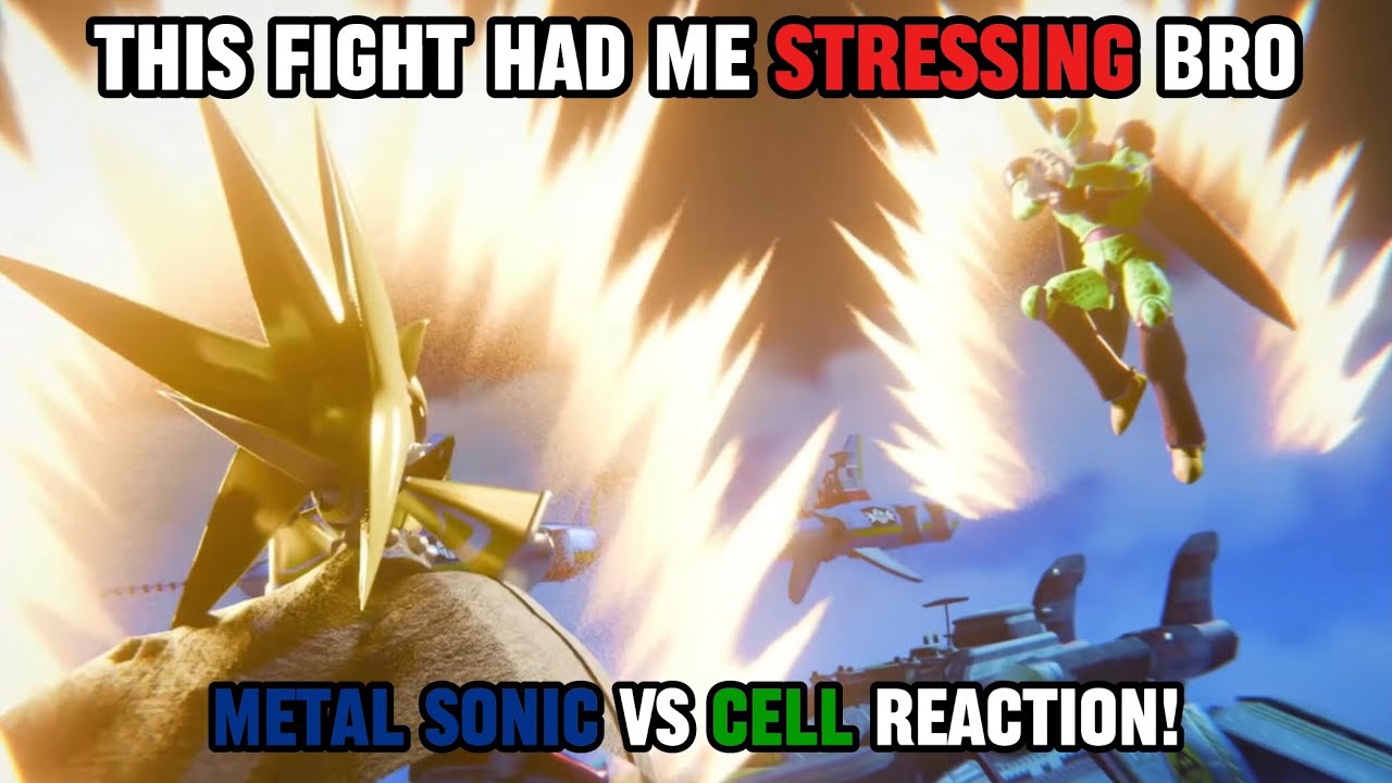 METAL SONIC FAN REACTS TO METAL SONIC VS CELL AND IT WAS PEAK!!! | Death Battle
