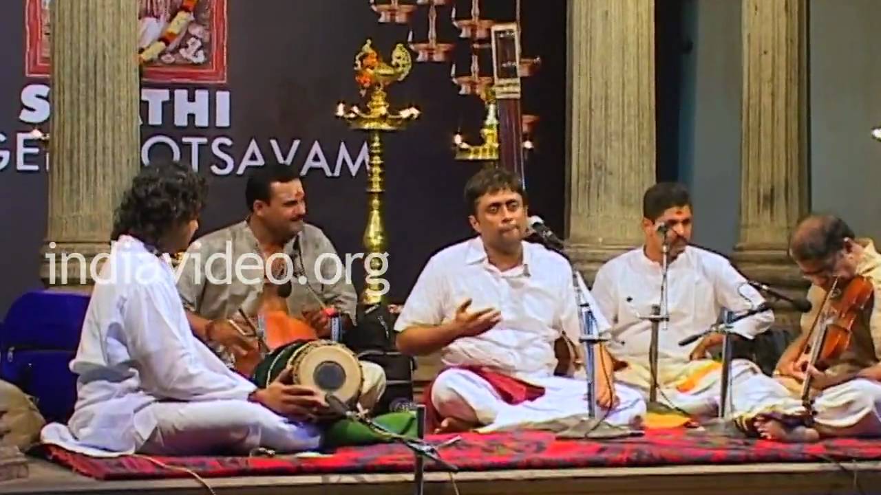 Vocalist Carnatic Sri. Sanjay Subrahmanyan Swathi Music Festival Kerala