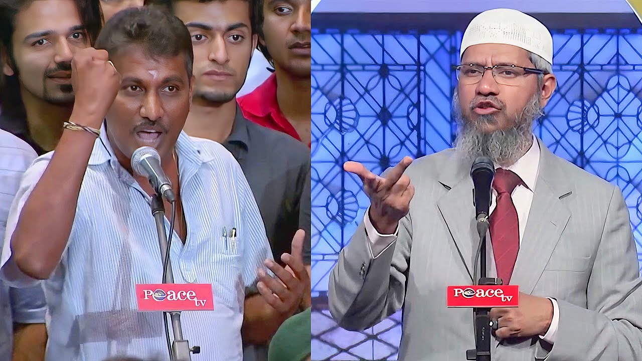 Malaysian Hindu started fighting with dr zakir naik