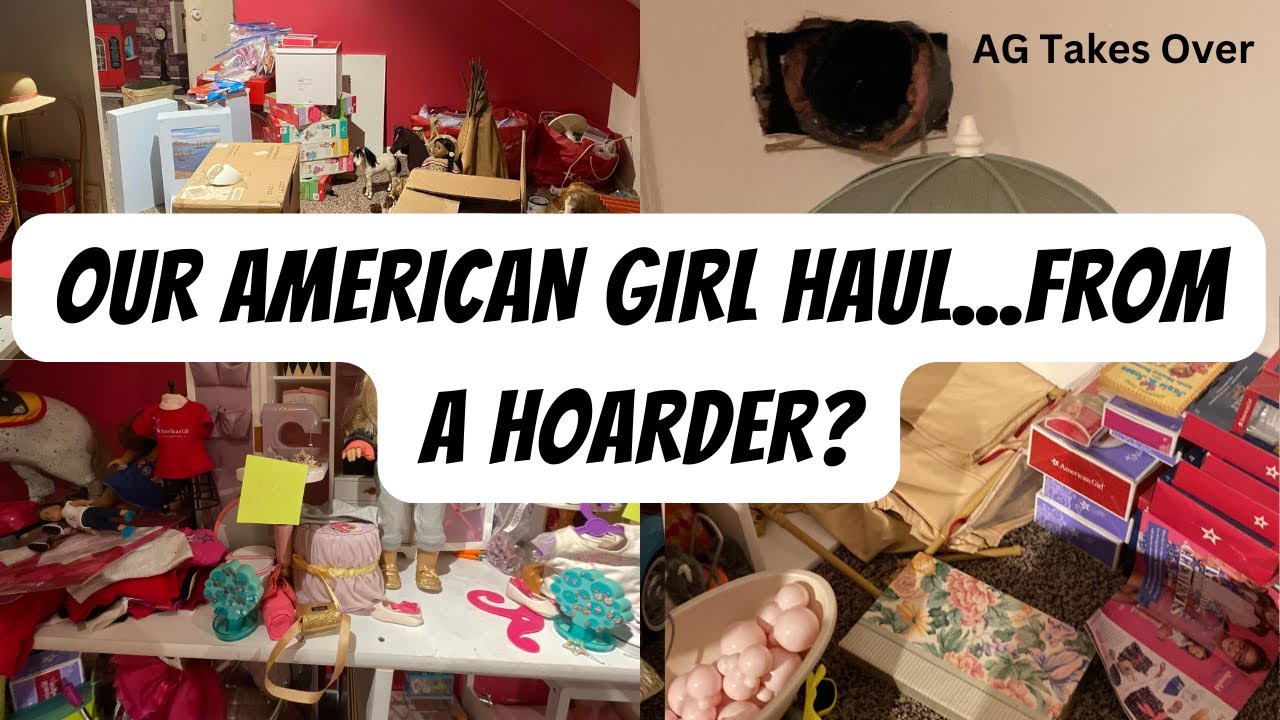 American Girl Doll Haul We Purchased...From a Hoarder?