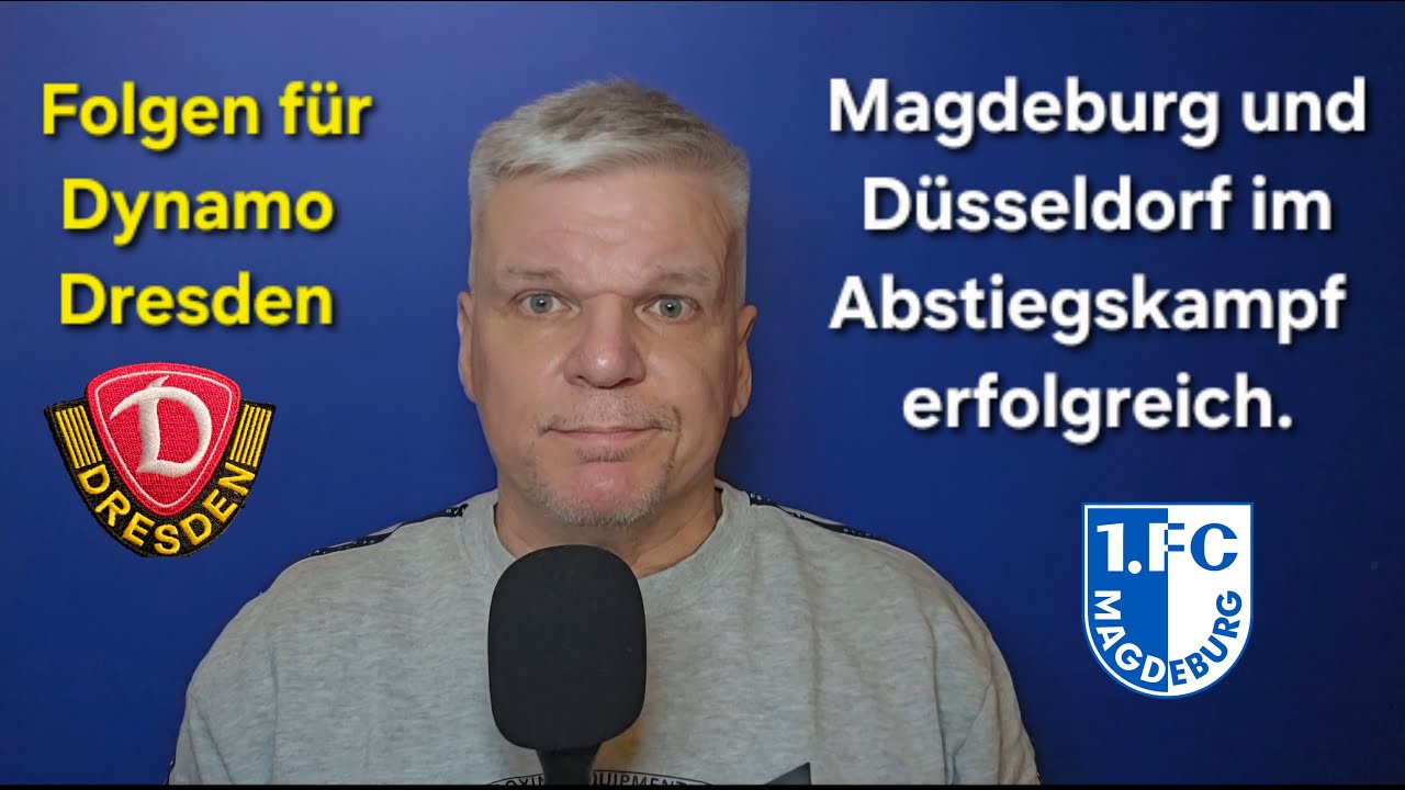 Aus Sicht von Dynamo Dresden kommentiert: Braunschweig – 1. FCM 0:3; Düsseldorf – Bielefeld 1:0