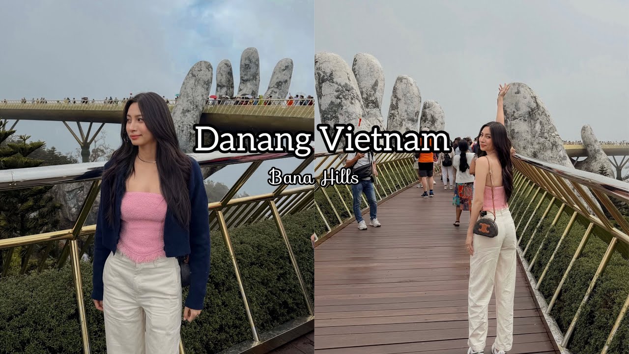 First time Vietnam | Danang ~The Golden Bridge, Bana hills, french village & Buffet 