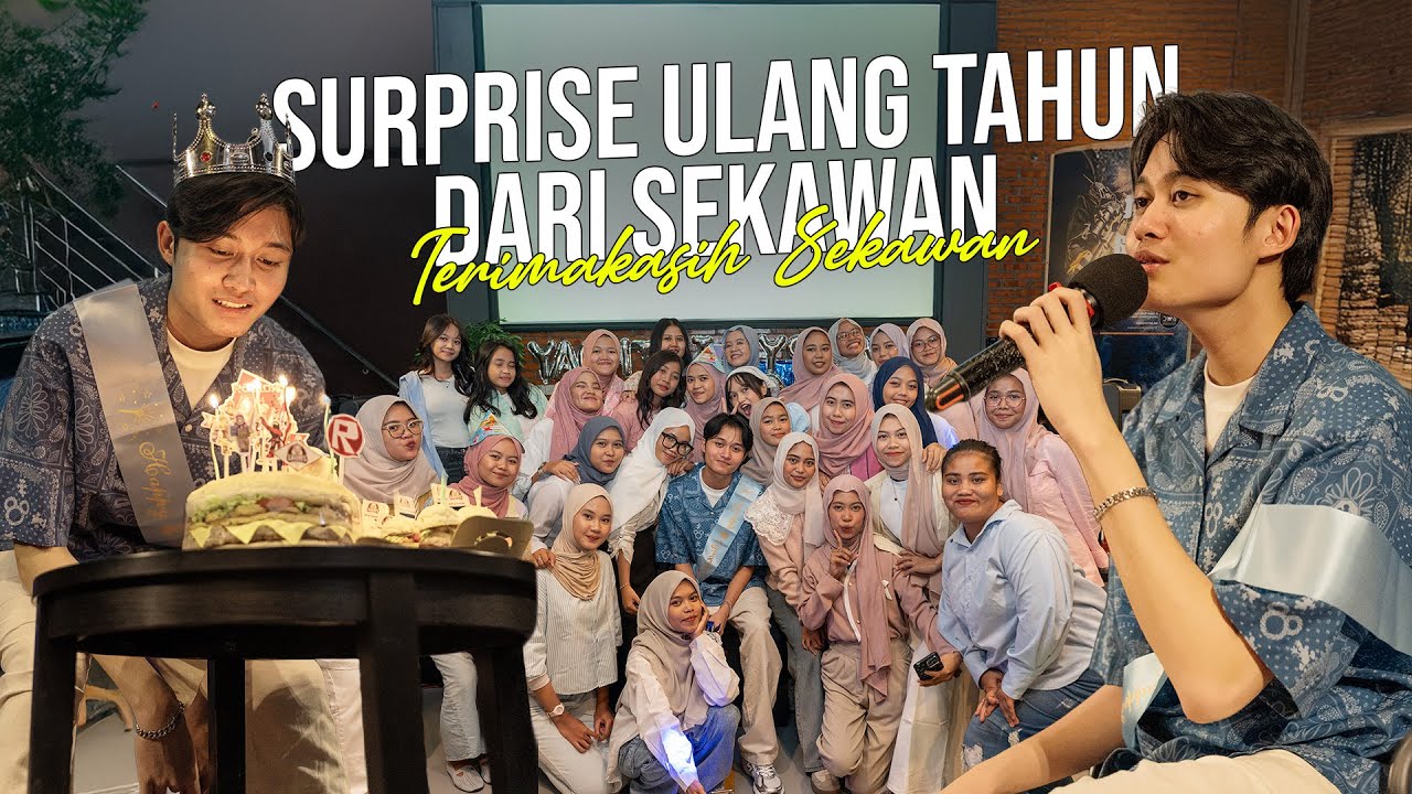 LEWAT SATU BULAN GAK NGARUH!! MASIH DAPAT SURPRISE ULANG TAHUN!! TERIMA KASIH SEKAWAN ❤️ | Njan Vlog