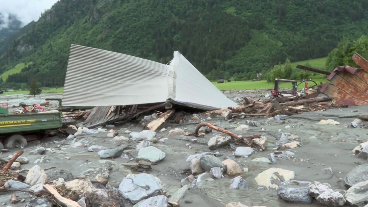Bad Hofgastein MURENKATASTROPHE am 2. Juli 2020
