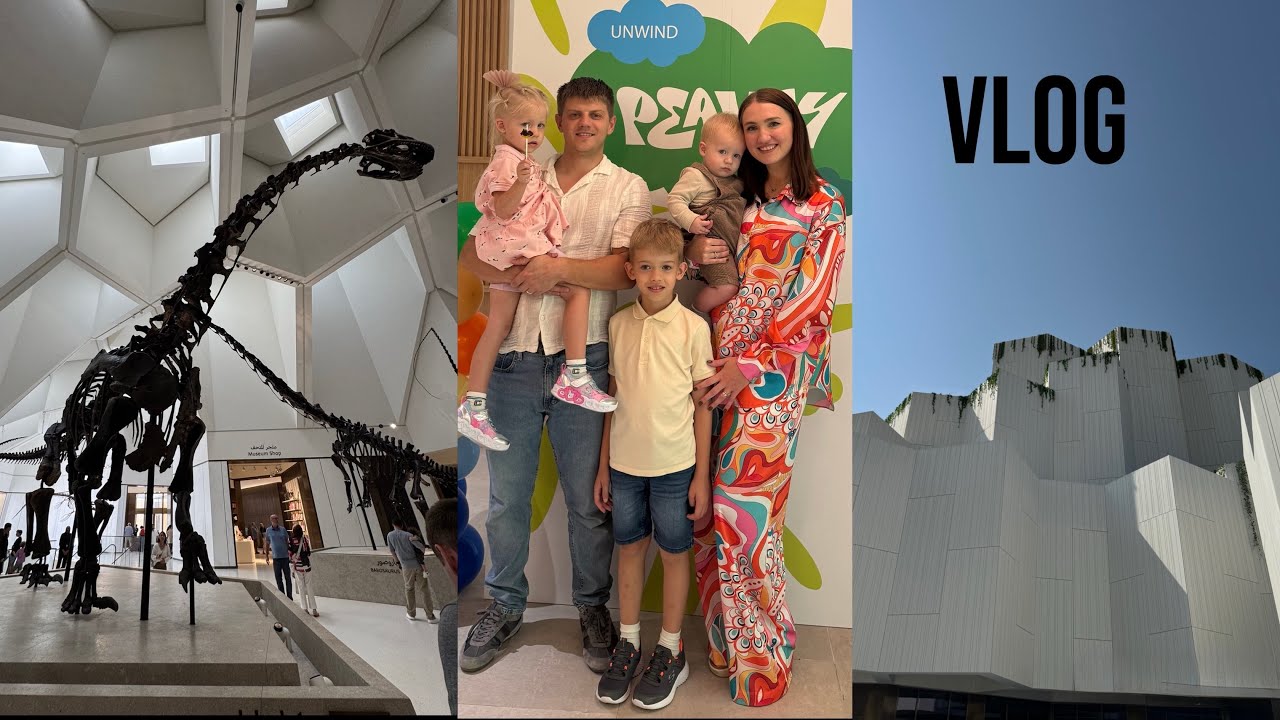 VLOG | UN WEEKEND PLIN | PEAKSY ABU DHABI | NATURAL NATIONAL MUSEUM ABU DHABI