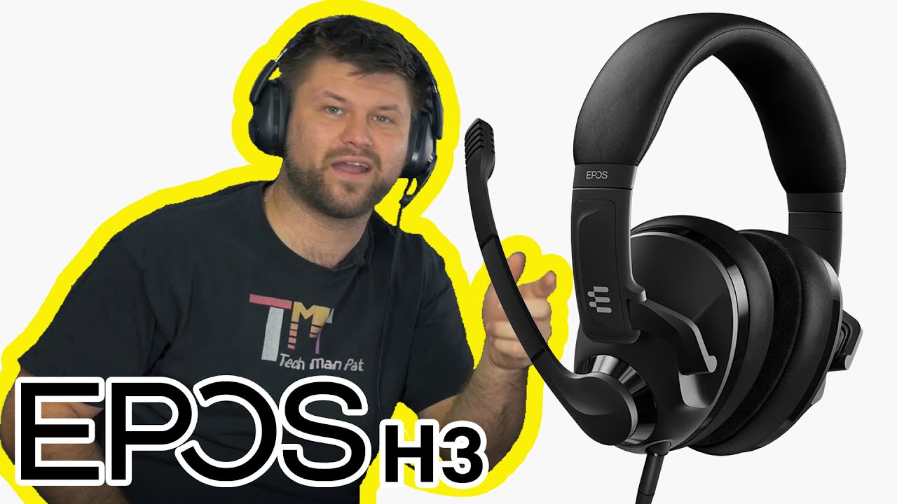 EPOS H3 Closed Acoustic Gaming Headset Review | TechManPat