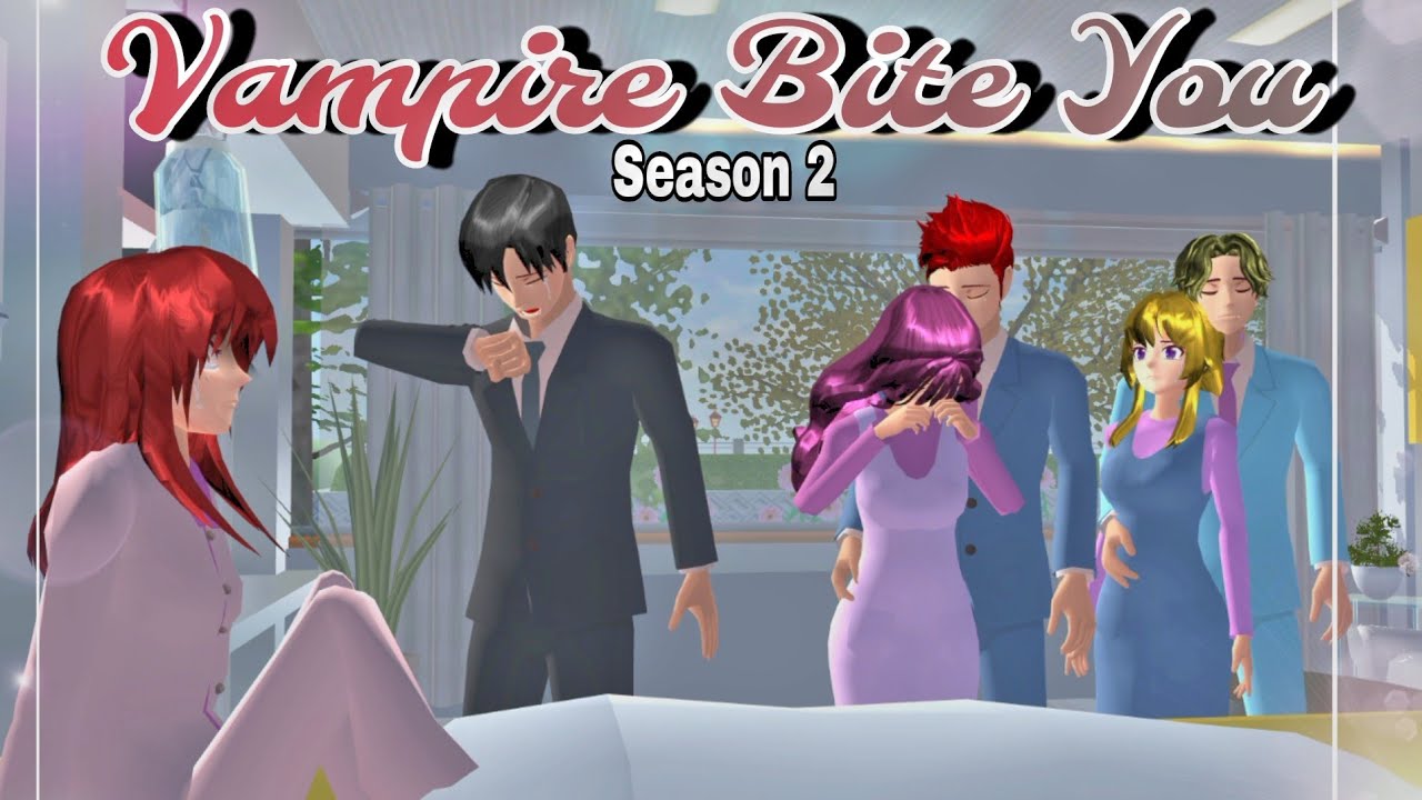 🧛🏻‍♂️BITE YOU SEASON2 [Lewellyn Keguguran? 🥺] EPS 27||Drama Sakura School Simulator