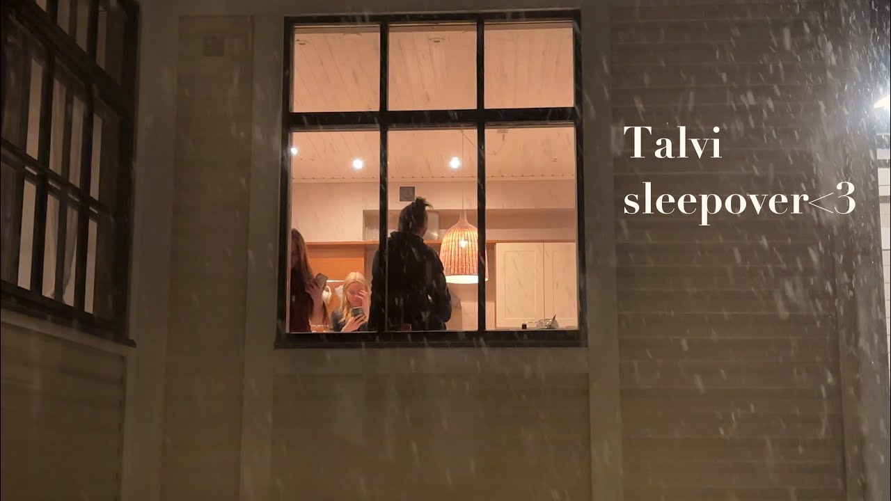 Ensilumi saapui!❄️| Yökylä vlogi