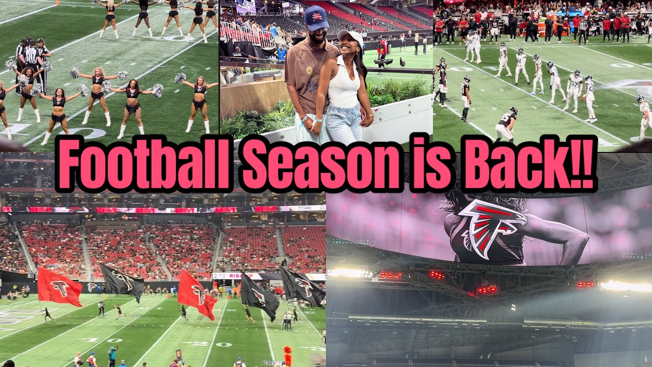 VIP Experience at the Atlanta Falcons game | Date Night 🏈