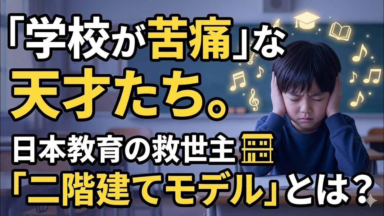 「落ちこぼれ」か「天才」か。日本教育の常識が覆る歴史的転換点。「4歳で九九をマスターし、6歳で円周率を110桁暗唱する――。」そんな驚異的な才能を持ちながら、なぜ彼らは学校に行けなくなるのか？