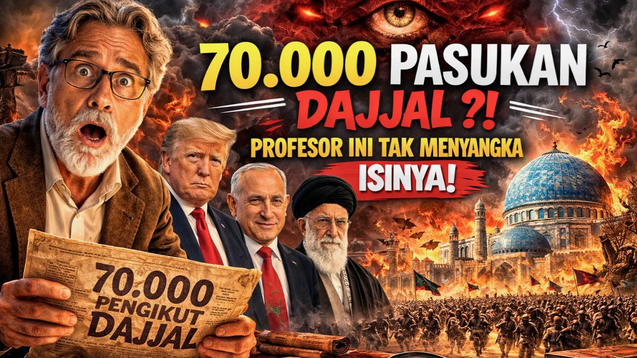 70.000 Pasukan Dajjal dari Isfahan? Penelitian Ini Mengubah Iman Seorang Profesor