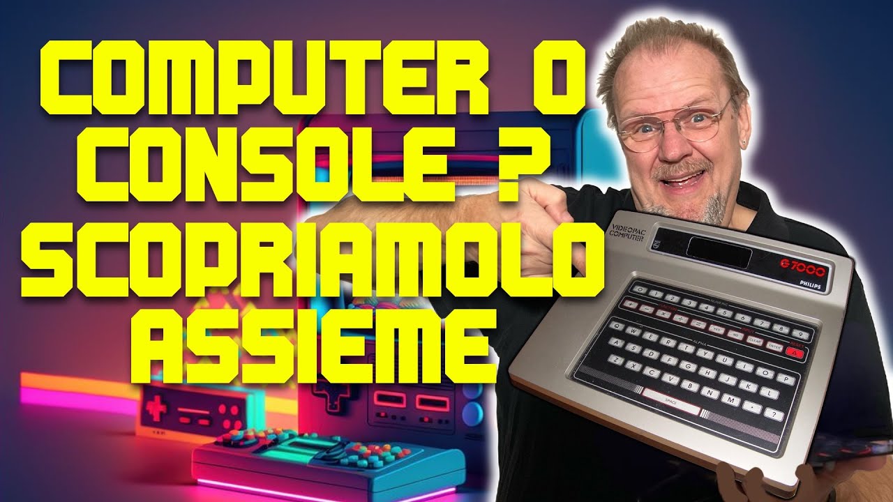 SH194 - Una console che sembra un computer - Philips Videopac G7000