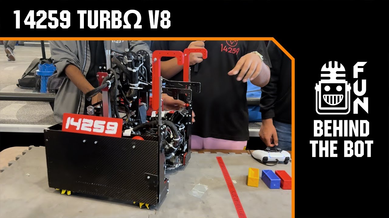 14259 TURBΩ V8 | Behind the Bot | INTO THE DEEP Robot