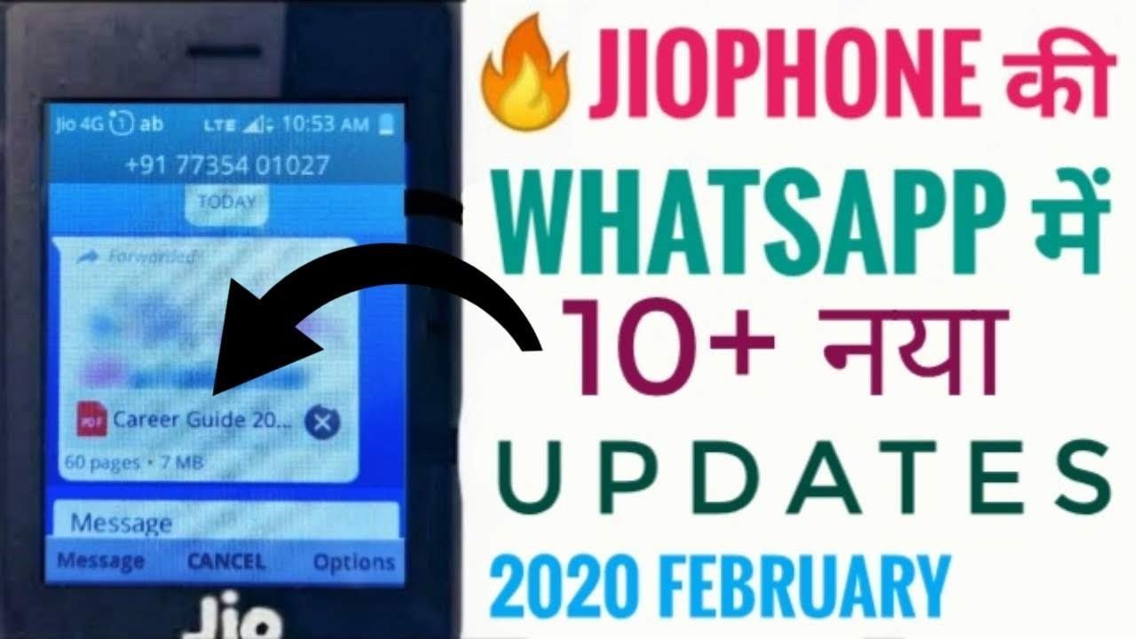 🔥Jio phone Whatsapp 10+ New Updates | 2020 | Jio phone New Update Today | Techno Shiva