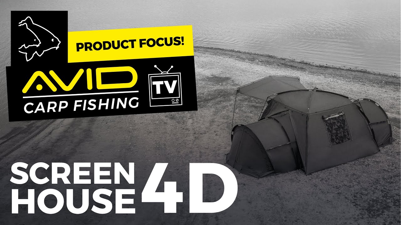 Телеканал Avid Carp Fishing! | Screen House 4D | Фокус на продукте!
