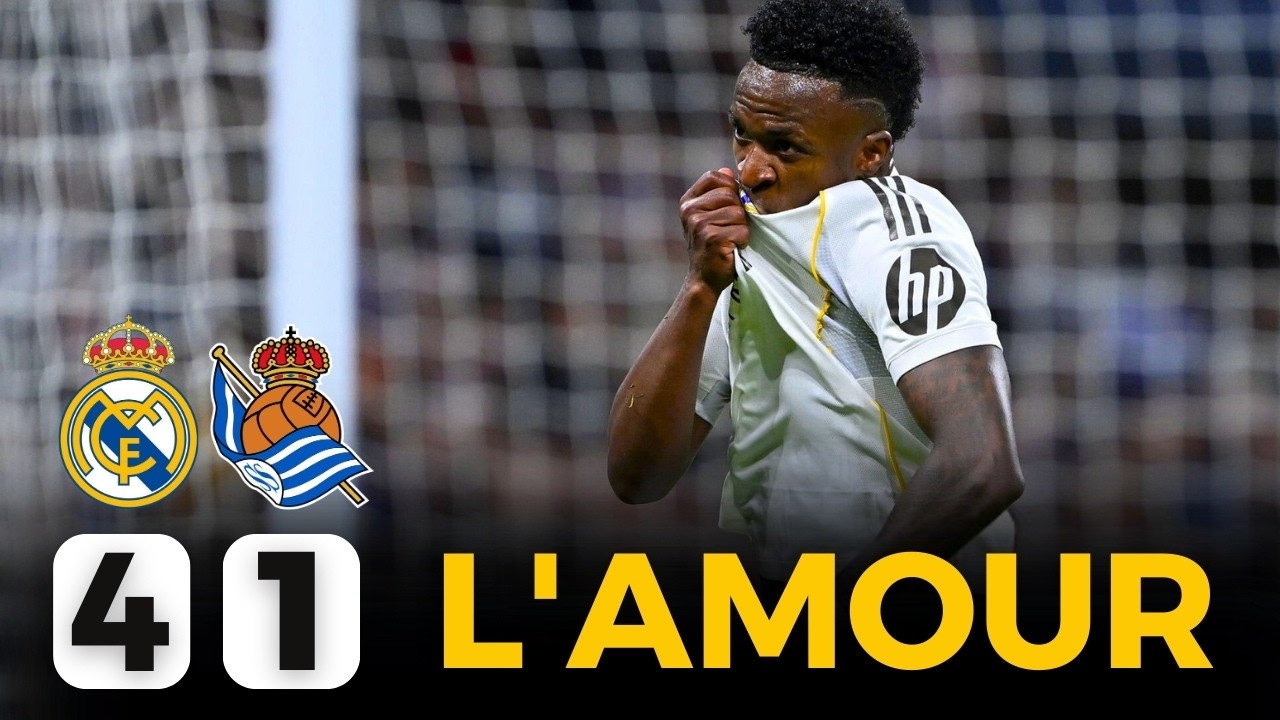❤️‍🔥LE REAL NOUS RÉGALE POUR LA ST VALENTIN ! (Real Madrid 4-1 Real Sociedad)
