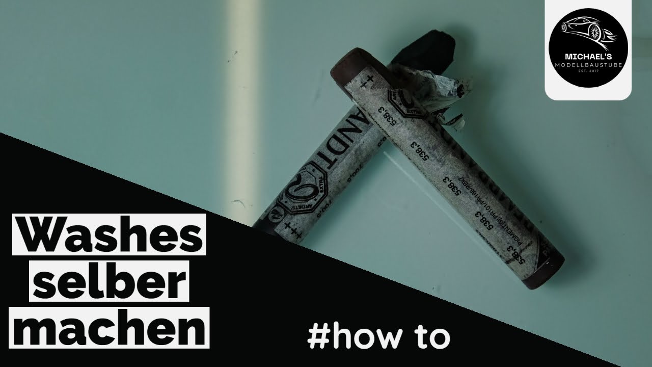 Wie du mit Pastellkreide Washes ganz einfach selber herstellen kannst - How To