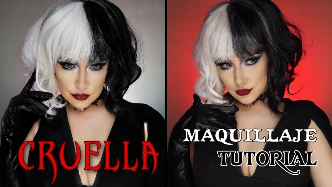 Cruella de Vil MAKE UP / Maquillaje tutorial | auroramakeup