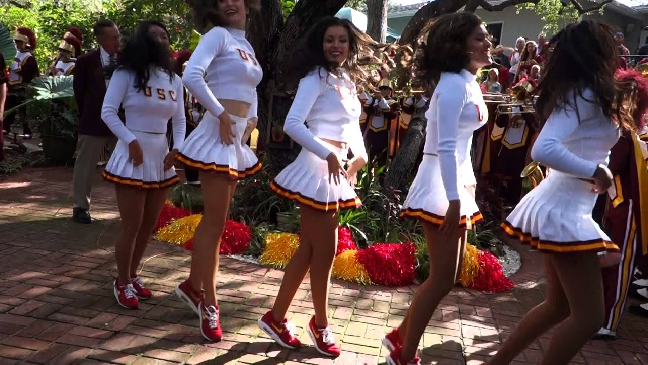1st Annual USC Band  and USC Song Girls Pep Rally