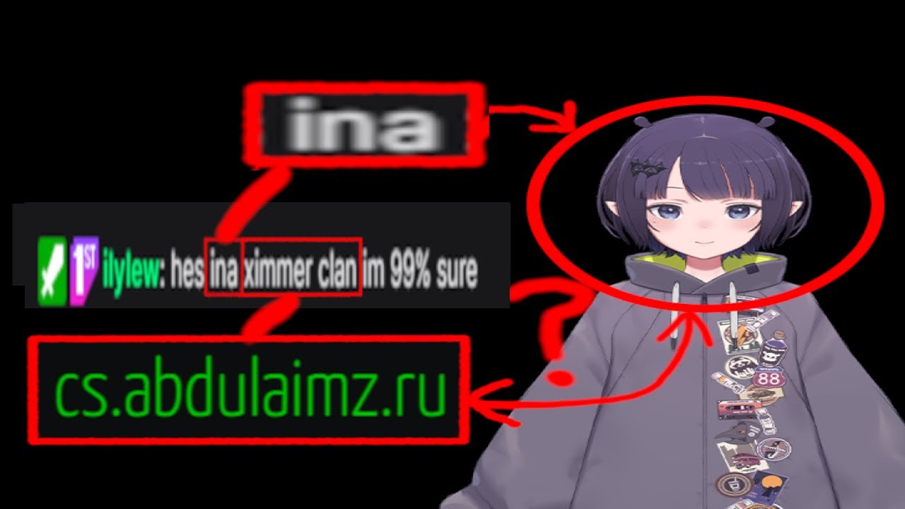 "he is ina ximmer clan"