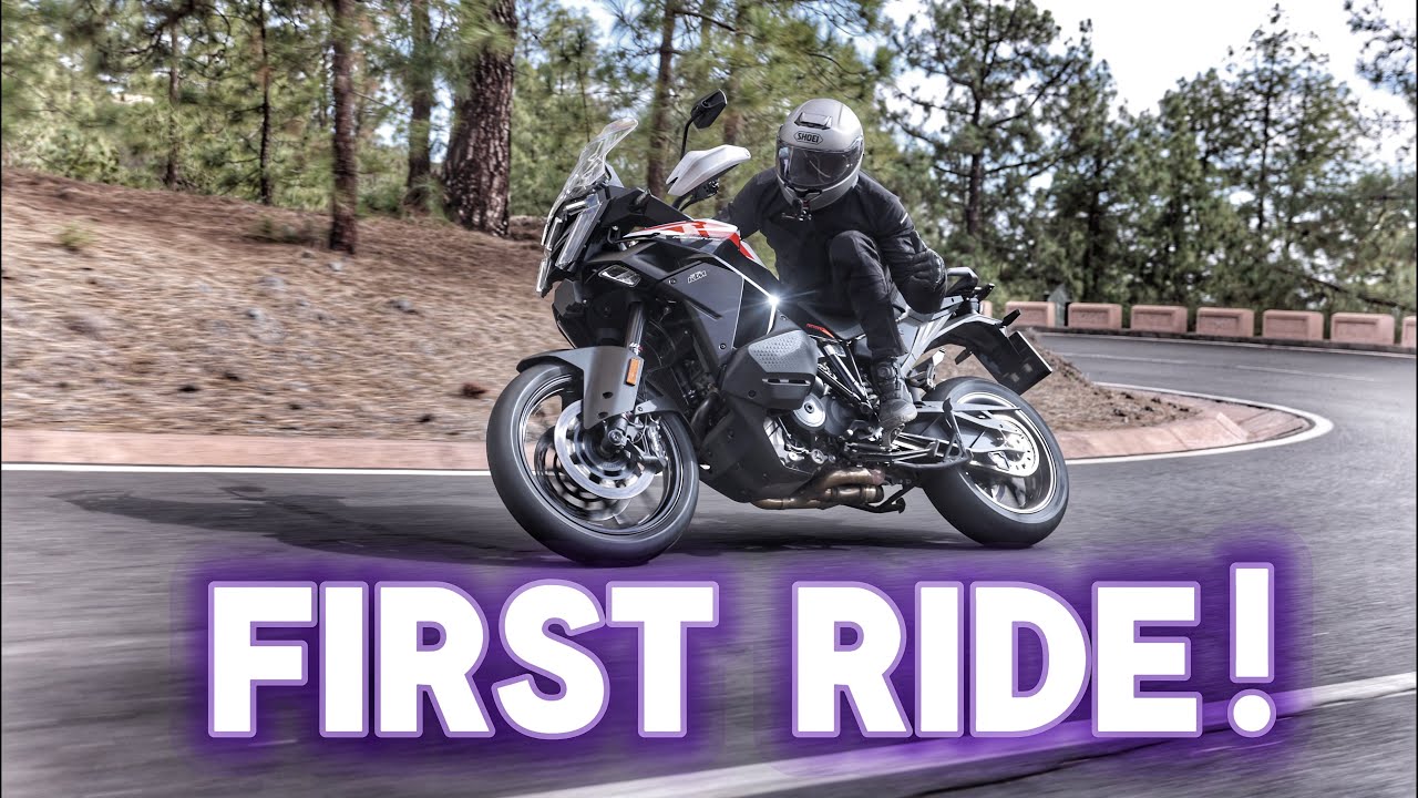 KTM Super Adventure 1390 S EVO! FIRST RIDE