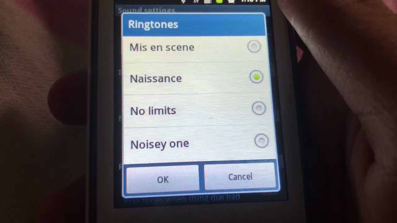 Samsung Galaxy Pocket Ringtones/Notifications/Alarm Tones & Shutdown.