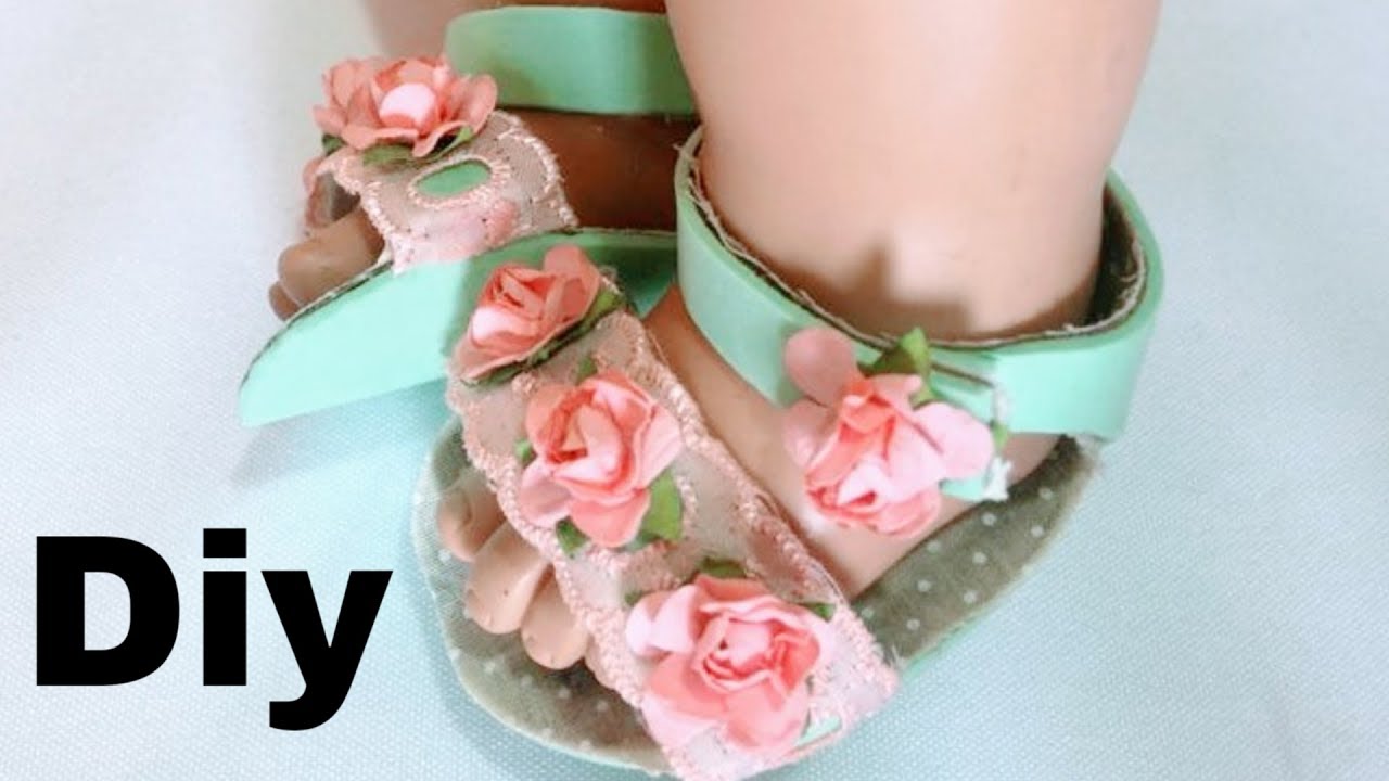 APRENDA a FAZER SAPATO com ROLO de PAPEL HIGIÊNICO para BABY ALIVE e OUTRAS BONECAS /Diy
