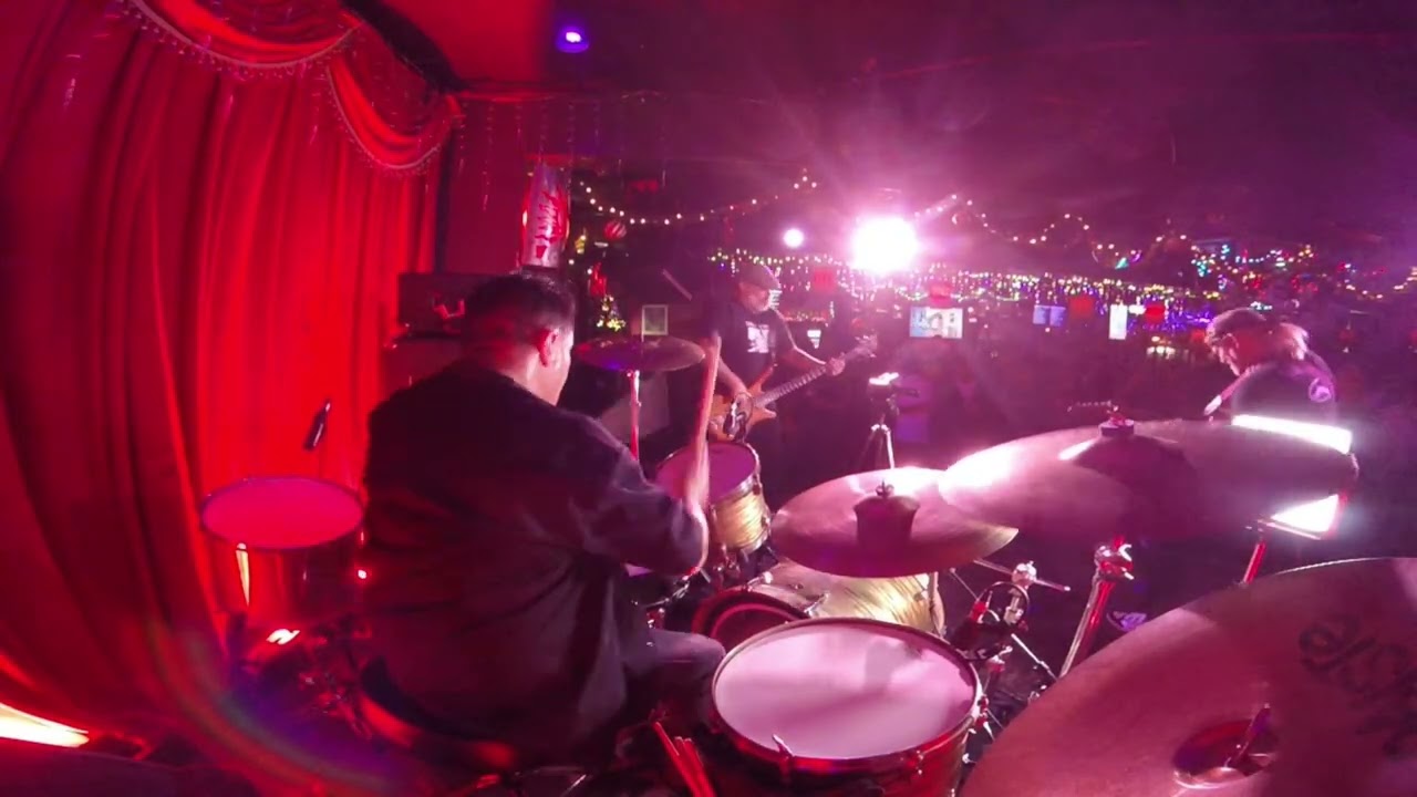"Santeria" Tribute to (((SUBLIME))) Drum Cam at Alex's bar Long Beach, Ca